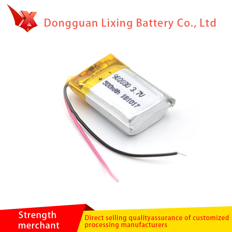 Доклад за директните продажби на производителя с ЦБ литиева батерия 902030 Защита на околната среда Литиева батерия Голям капацитет 500MAH полимерна батерия