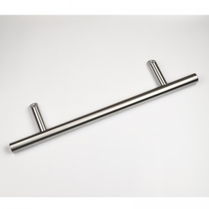 SS-038 Тежка търговска търговска степен-304 от неръждаема стомана натискане на дръжка на вратата на вратата, отместване на вратата, с...