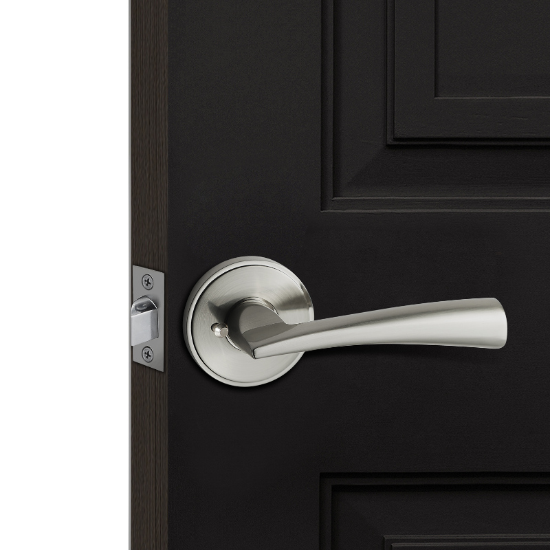 R7604 Дръжка за поверителност на лоста на вратата със скрити винтове Инсталиране лесна за отваряне на заключващия лост