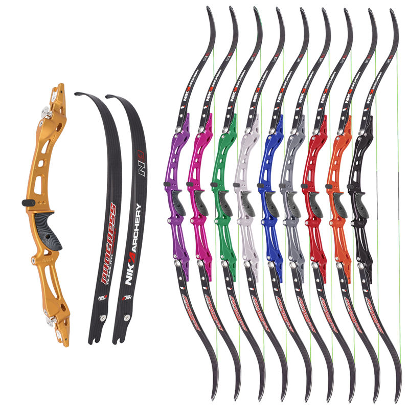 Nika Archery ET-8 RH ILF N3 въглеродни крайници 68inches стрелба с лък Recurve лък