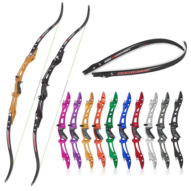 Nika Archery ET-8 RH ILF N3 въглеродни крайници 68inches стрелба с лък Recurve лък