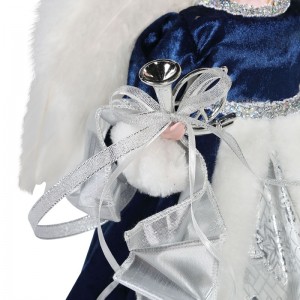 23 ~ 40cm Коледен ангел орнаменти декорации дърво топ ръчно изработени ангел фигурки колекция кукла xmas фестивал xmas празник