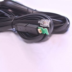 RJ-45 плосък кабел