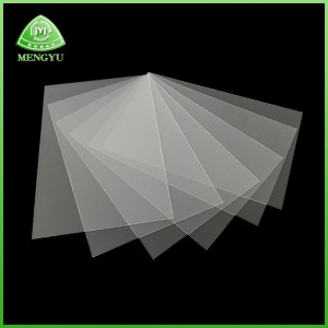 Високо прозрачен лист за домашни любимци пластмасов филм полиестер филм пластмасова сгъваема кутия spacernhgh температура устойчиво...