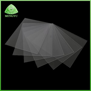 Високо прозрачен PVC листов материал пластмасов филм пластмасова сгъваема кутия блистер кутия печат опаковка за изолация огнеуст...