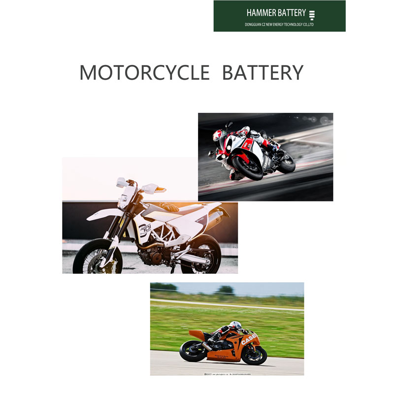 Начална батерия за мотоциклети 12V 3AH 7AH 12AH 20AH литиево-мотоциклет батерия