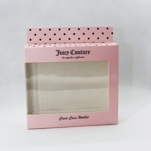 Хартиена кутия с прозорец