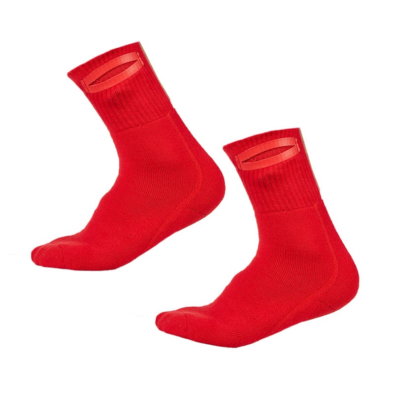 Мъже жени батерии акумулаторни електрически чорапи, унисекс задвижвани топлина изолация чорапи