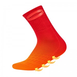 Мъже жени батерии акумулаторни електрически чорапи, унисекс задвижвани топлина изолация чорапи