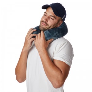 Възглавница за затопляне на врата за пътуване, преносима глава цервикална подкрепа почивка възглавница