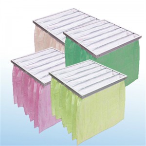 F5-F9 MIDIUM ефективност Pocket филтърна чанта HVAC въздушен филтър за чиста стая