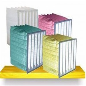 F5-F9 MIDIUM ефективност Pocket филтърна чанта HVAC въздушен филтър за чиста стая