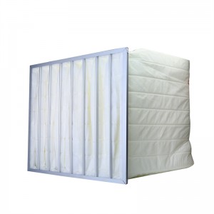 F5-F9 MIDIUM ефективност Pocket филтърна чанта HVAC въздушен филтър за чиста стая