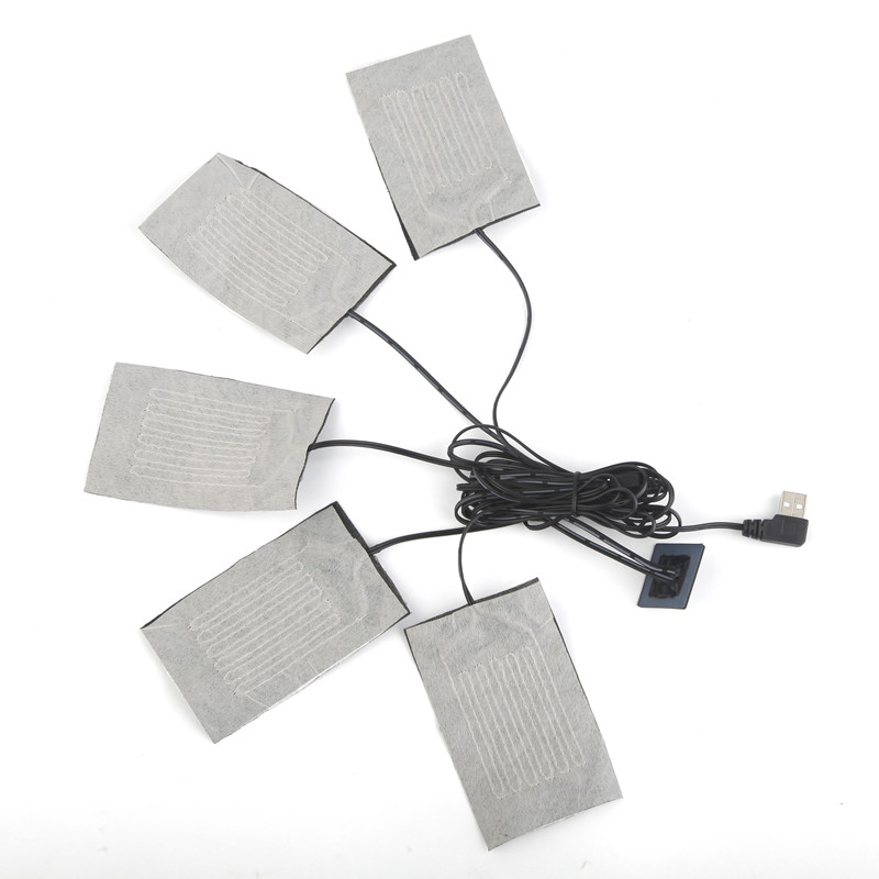 Производител високо качество 5V 7.4V електрически въглеродни влакна за облекло