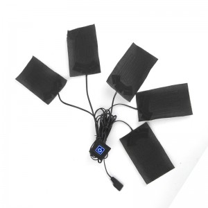 Производител високо качество 5V 7.4V електрически въглеродни влакна за облекло