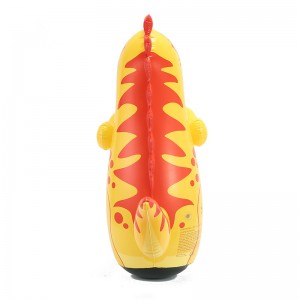 Нова PVC надуваема динозавър играчка, надуваема декорация за игра