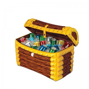 Надуваем съкровищник охладител за Хелоуин Тематична партия аксесоар за рожден ден