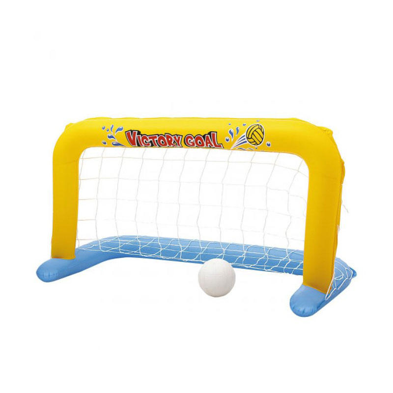 OEM ODM надуваем футболен гол с взривни играчки с топка, лятна плувна водна спортна игра
