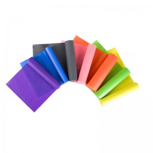 Упражнения лента, ленти за дълги съпротива, спортни йога еластични ленти Естествено оборудване за латекс еластични упражнения з...