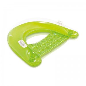 Горещ PVC надуваем рефленер диван поплавък плаващ на открито плажен стол