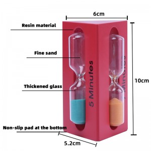 3-в-1 3/5/7 минута триъгълна дървена пясъчна пясъчна часованица Деца часовник часовник Таймер Sandglass Home Decoration Ampulheta Secret Gift