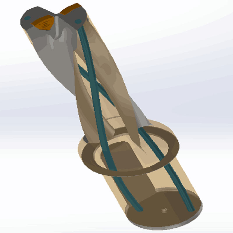 3d U свредла вложка wcmt