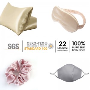 100% копринен копринен калъф за коприна