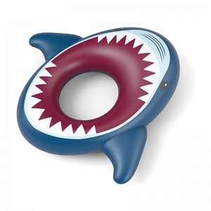 Надуваем басейн с акула плаваща акула плувен пръстен Нарушава се карат на басейн парти салони за салони за деца възрастни