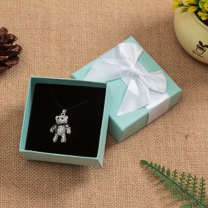 Бижута от висок клас пръстен кутия за боклук малка кутията за бижута за обица на гривна