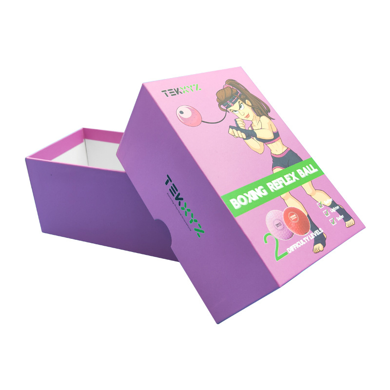 Персонализирана кутия за подаръци за играчки, горен и долен капак, небето и земната покривка, отпечатана с цветна кутия за опаковане на медна плоча, ръчно изработена кутия, кутия за играчки, персонализирана