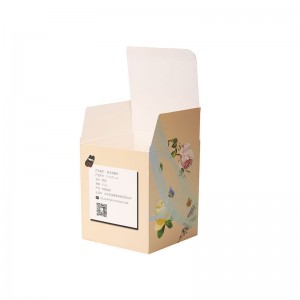 Изработване на лого ароматизирани свещи, творчески подаръци, кутии за празнични подаръци, бял картон, единична катастрофа за опа...