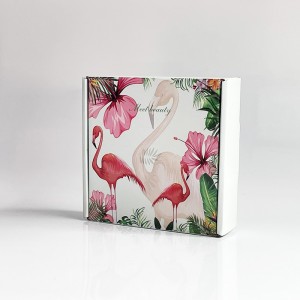 Петна цветна кутия самолет инча риза дрехи картонена кутия тениска дрехи опаковка кутия гофрирана кутия за самолети дрехи цвят п...