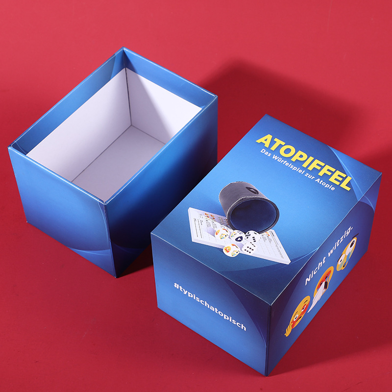 Фабрично забавление за опаковки за играчки Tiandi Cover Packaging Box Цветна кутия за печат лого