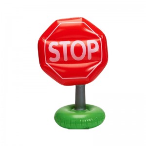 Производители персонализирани PVC надуваеми трафик знаци Раздуване на пътни блокове Триъгълник Пътни знаци Предупредителни знац...