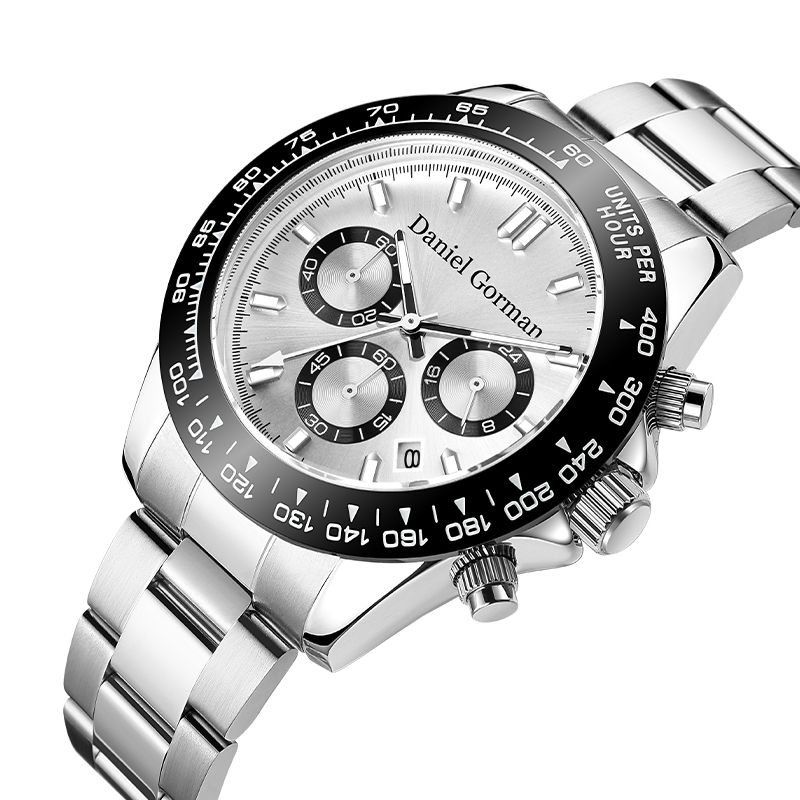 Daniel Gorman марка едро с каишка луксозни мъжки часовници светещи 30 м водоустойчив хронограф кварта