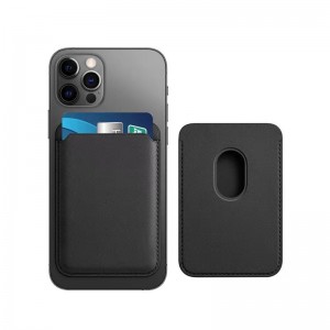 Подходящ за чанта за магнитна карта на Apple Magsafe Magnety Accessory Iphone13 Защитен калъф Кожата iPhone13Pro чанта за визитна картичка