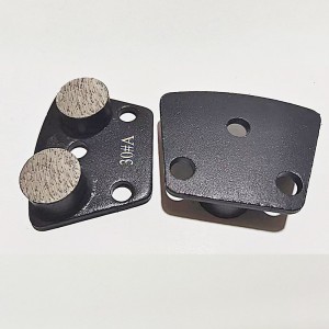 Сектор 2 цилиндров диамантен диск 30#\\\\ нелиминира стари дискове за смилане на боя/use върху бетонни повърхности