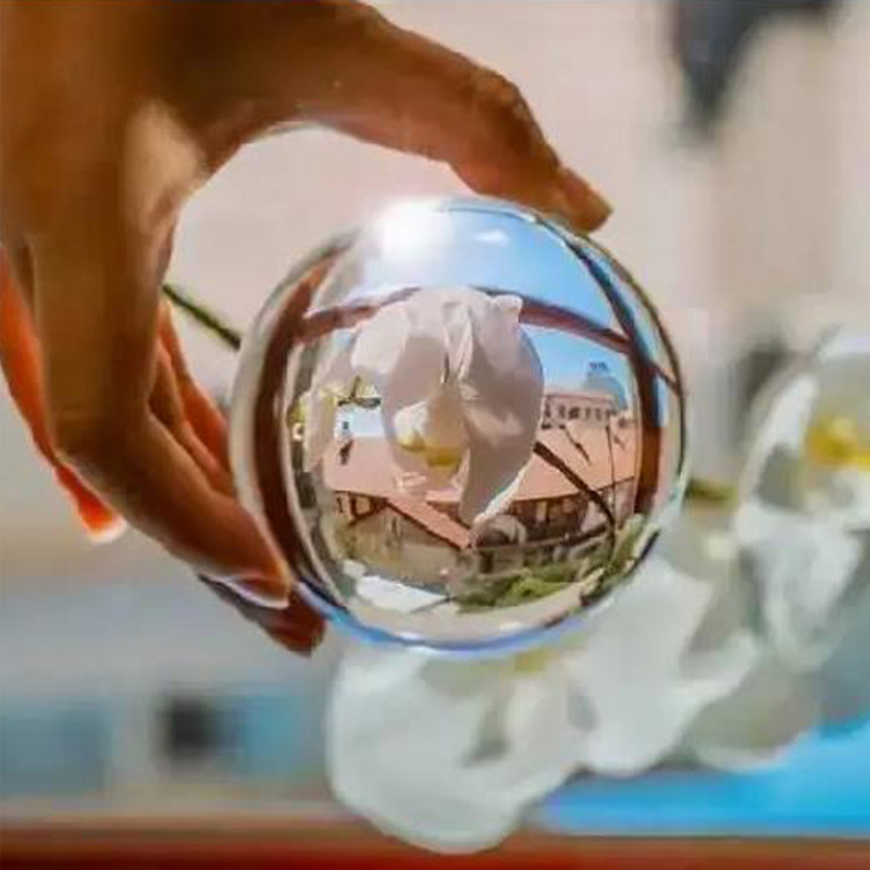 Търговии за домашна декорация твърда акрилна смола Контакт за жонглиране Магически показват ясни кристални топки