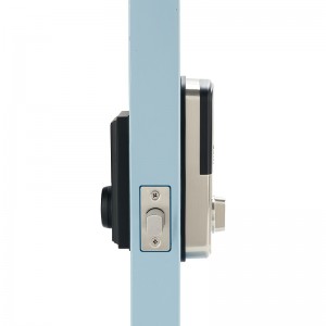 3002 SMART LOCK за входната врата с клавиатура и пръстов отпечатък, електронна интелигентна врата за заключване на вратата