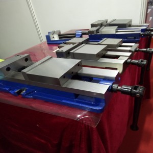 Ъгъл Фиксирана менгета паралелна челюст хидераулична менгеза