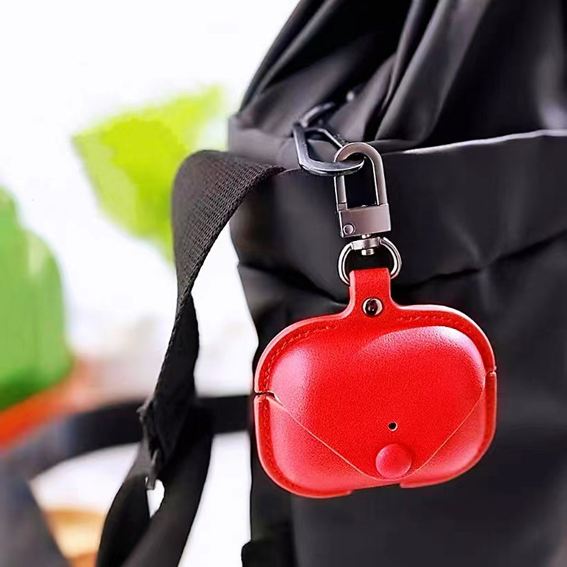 AirPods Pro3 Bluetooth слушалки, изработени от италианска класическа краве кожа