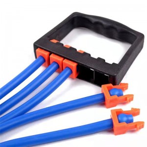 Петредов регулируем захранващ се захранващ сандък с тръба за съпротивление на дръжката