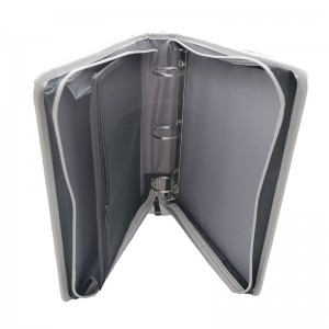 13-инчови свързващи вещества с цип-3 пръстени с цип за училище, размер на буквите найлон 3 пръстен Свързващо устройство 2 инчов държ...