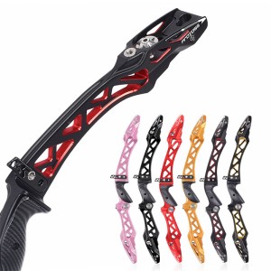 Elongarrow 25inches ILF 6061-T6 Alloy RECURVE ROW HANDER RISERS