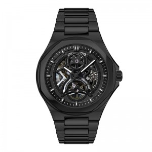 Daniel Gorman DG9111 Луксозен механичен кухи часовник Мъжки водоустойчив часовник Leisure Luminous от неръждаема стомана Топ марка луксозен часо...