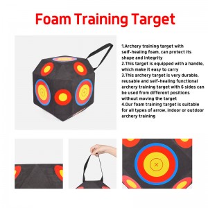 Elongarrow 410033-01 38*38*38cm Archery Eva Целеви за стрелба с целеви стрелба