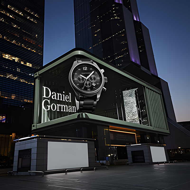 IWC нов Top Gun Naked Eye 3D Creative Outdoor Advertising стартира