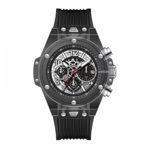 Daniel Gormanrm2209 Автоматичен акрилен прозрачен дизайн Мъжки кварцов часовник Watchproof Men \'S Watch Business Watch Men \\\\\' S Watch