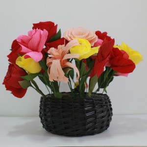 Креп хартия за цвете