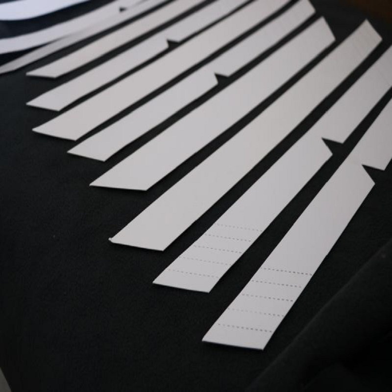 Висококачествена лайнер за риза Фабрична дъска за хартия за чанта \\\\ Облекло \\\\ Обувки \\\\ Аксесоари Пакет Paperboard Персонализиран плат за опаковане на парникови лайнери за якичка